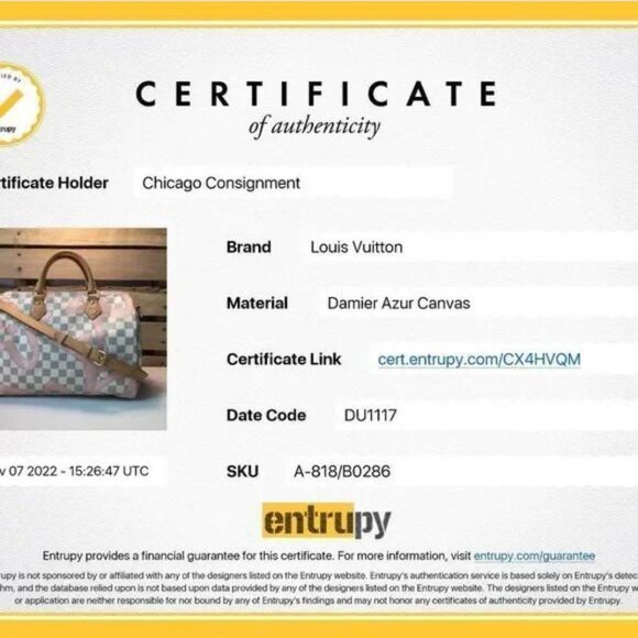 Louis Vuitton Limited Edition Damier Azur Tahitiennes Speedy Bandouliere 30 - Picture 14 of 14